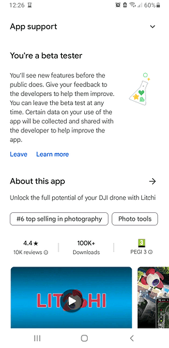 Leave Beta Program_Google Play Store