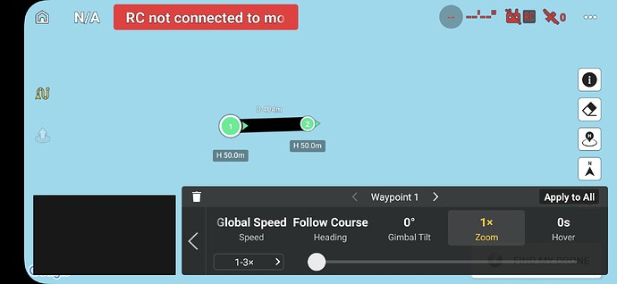 Zoom setting in DJI Fly