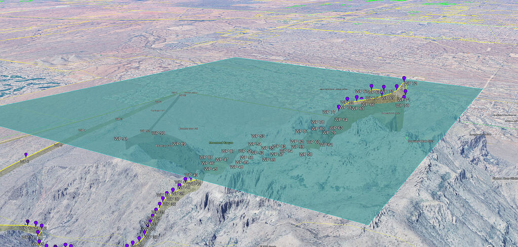 Waypoint Check How to Use Google Earth to Check Terrain Between Drone Waypoints ...