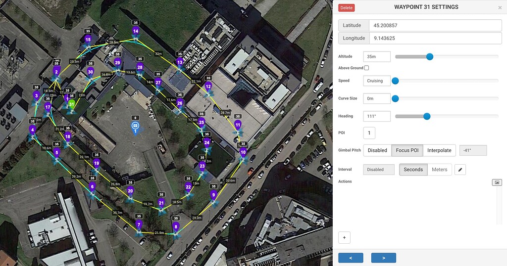 Gimbal pitch problem during waypoint mission General Discussion