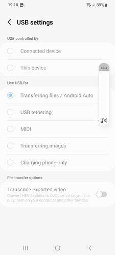 Phone USB Settings 2